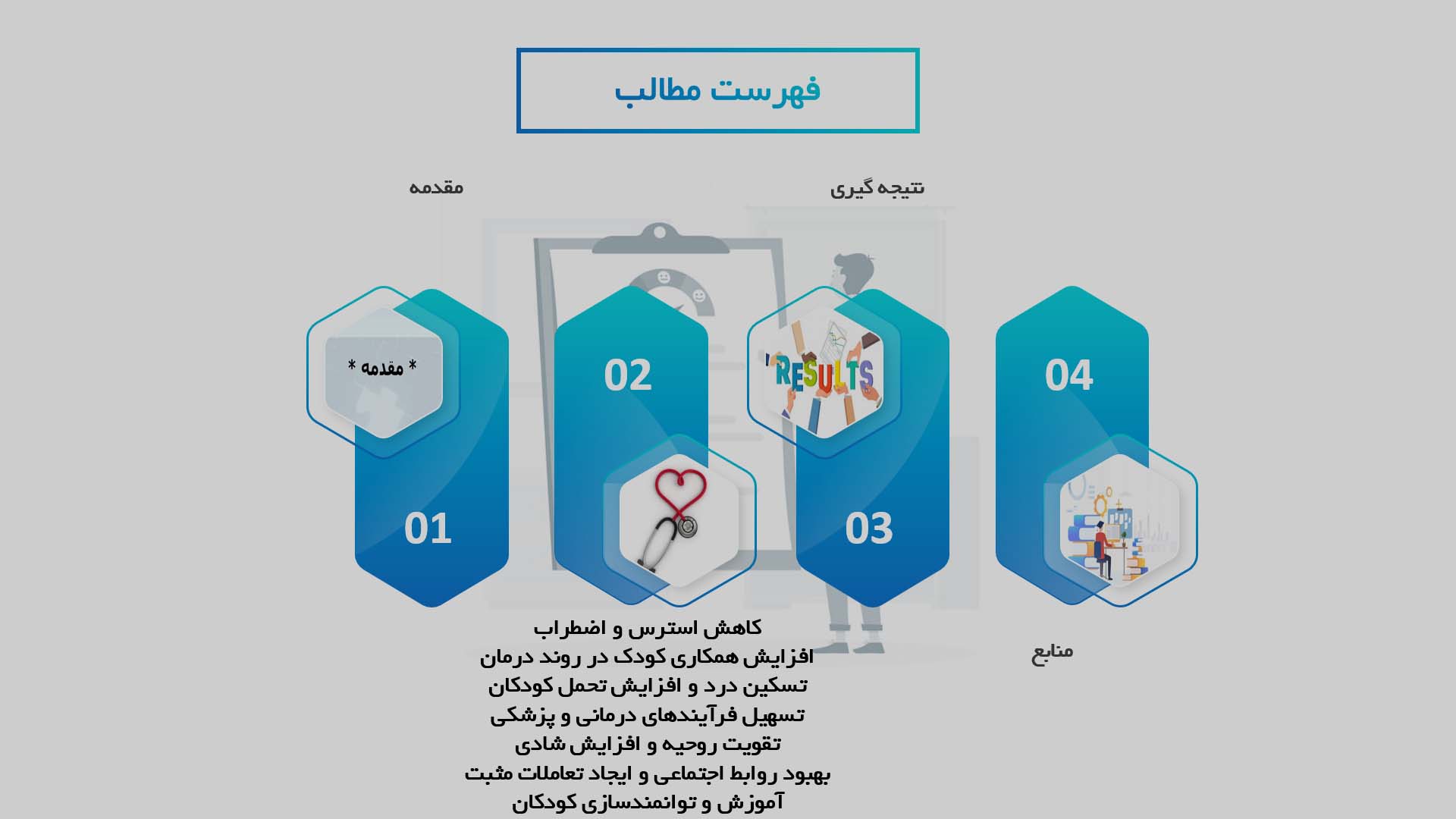 پاورپوینت تأثیرات استفاده از بازی و سرگرمی در پرستاری کودکان